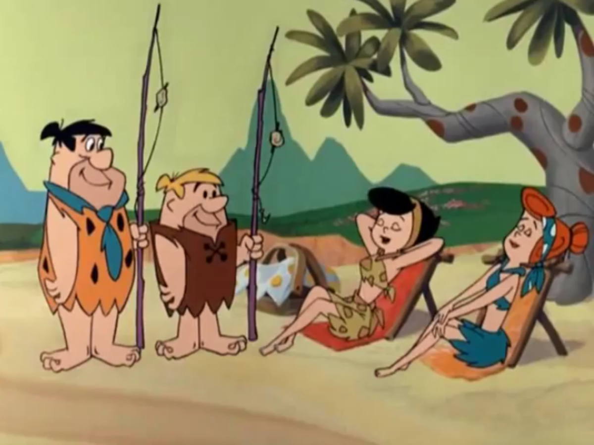 The Flintstones and Rubbles finally have their camping trip after getting home from Eurock.
