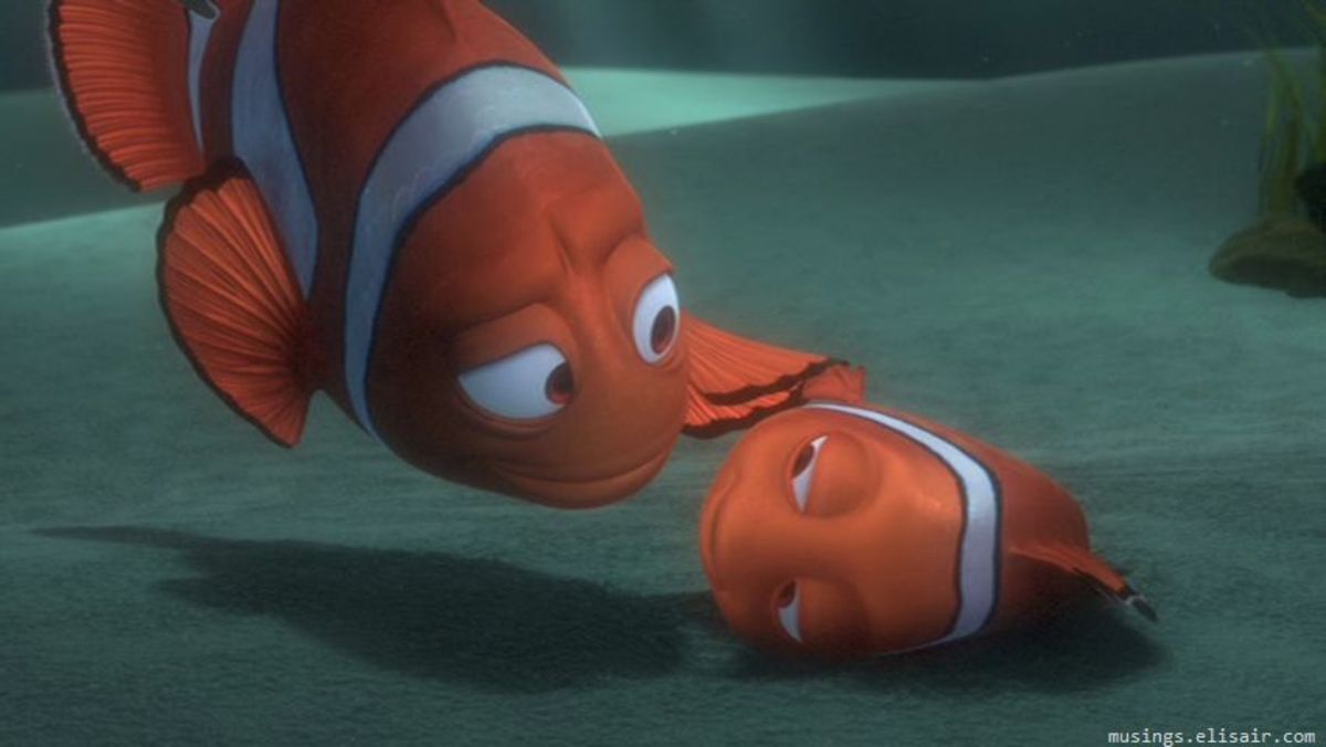 The relationship between Nemo and his dad Marlin is one of the most touching and heartfelt ever seen in a Pixar film to date.