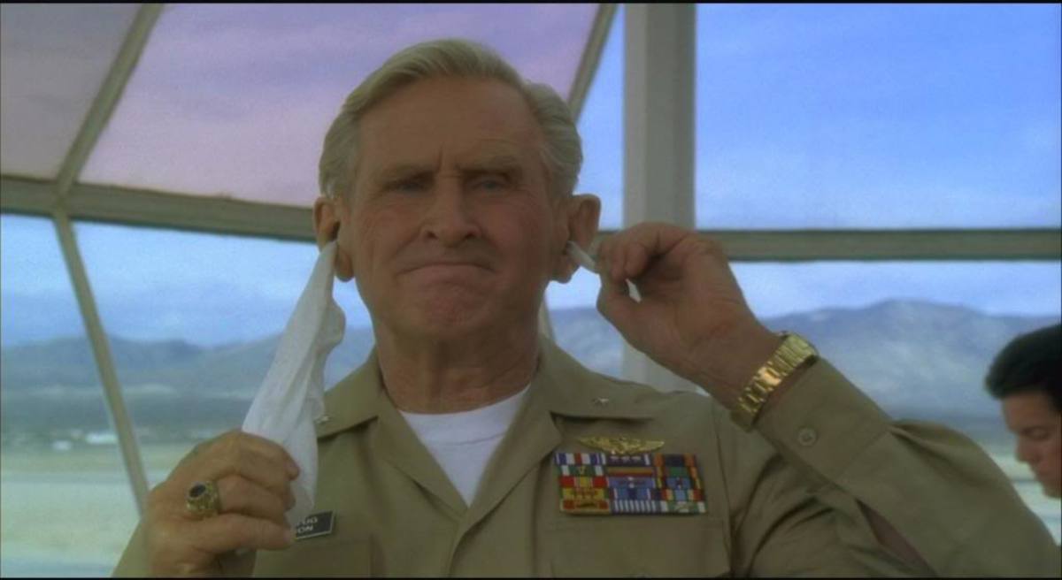 Lloyd Bridges steps into the gap left by Leslie Nielsen and plays the goofball admiral with straight-faced brilliance.