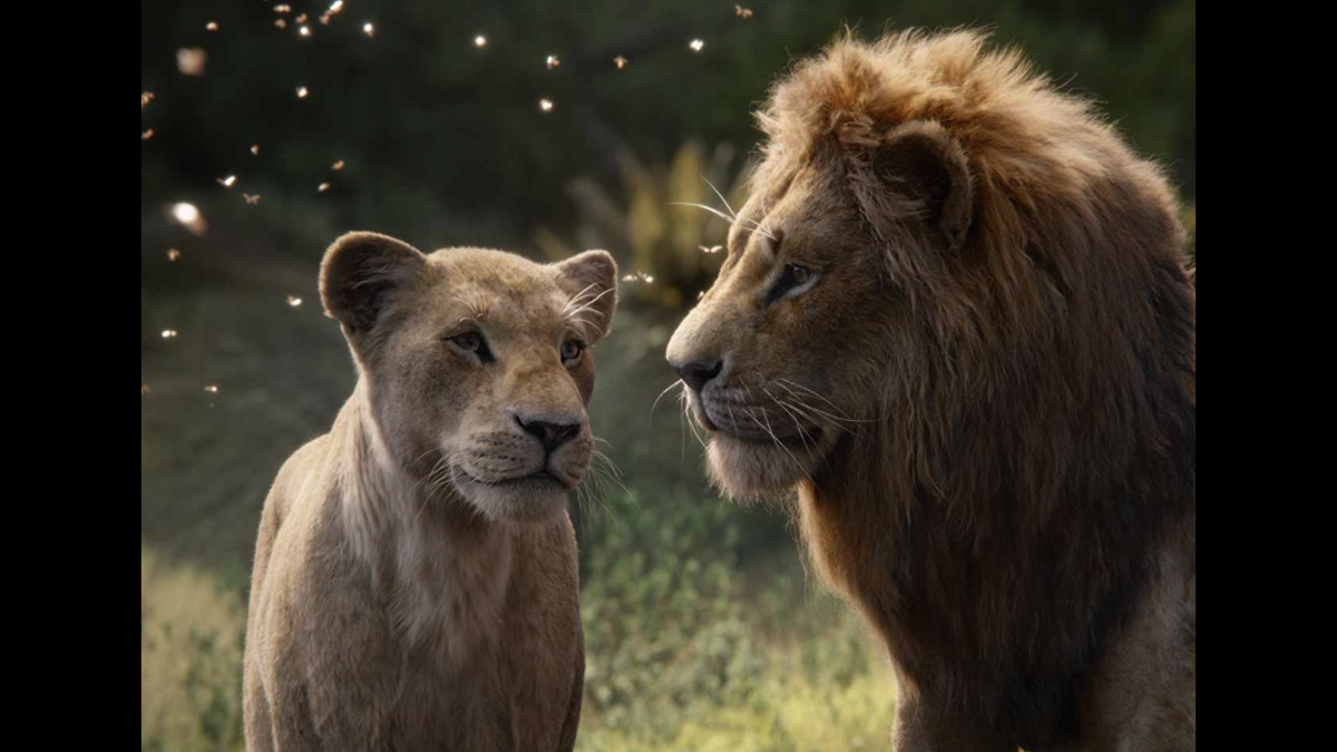 It felt like Beyonce was singing the songs, not Nala, which took away from the story a bit.
