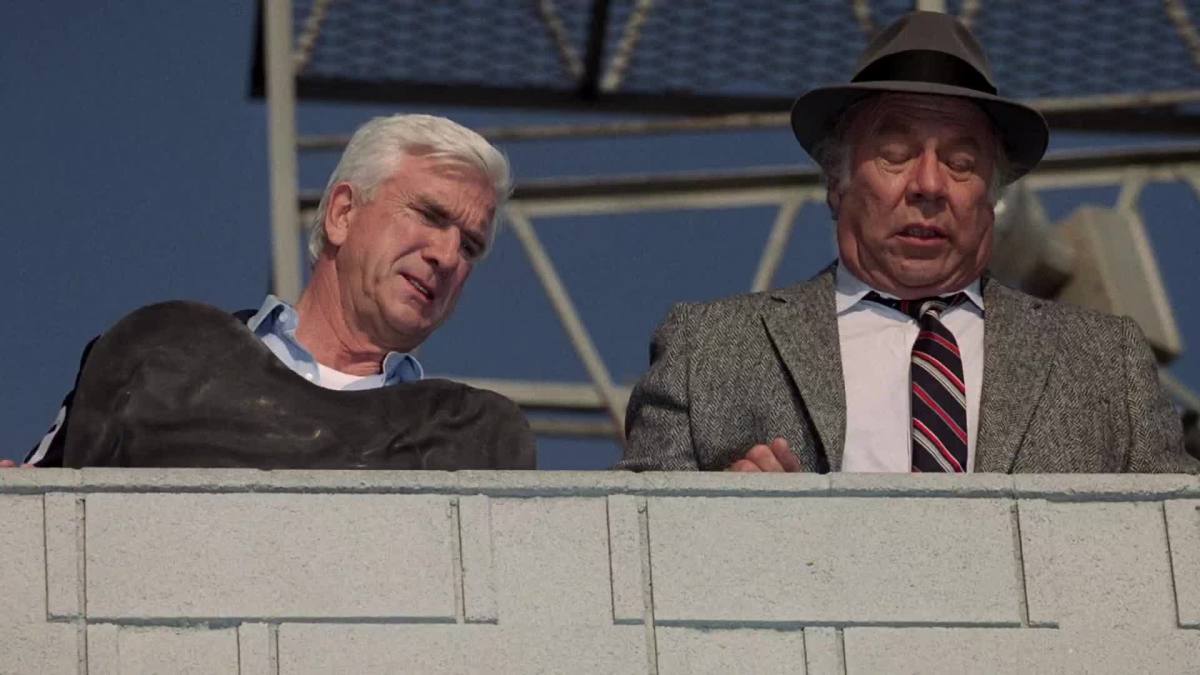 Reggie Jackson, Queen Elizabeth, Leslie Nielsen: How 'The Naked Gun' filmed  the best baseball scene in movie history - Los Angeles Times