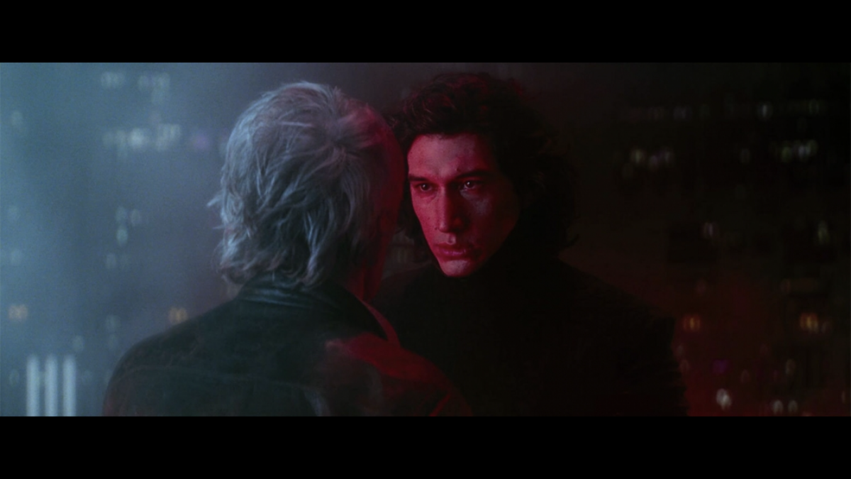 Kylo Ren was unpredictable and very emotional, and I thought Adam Driver did a really great job bringing this to the screen.