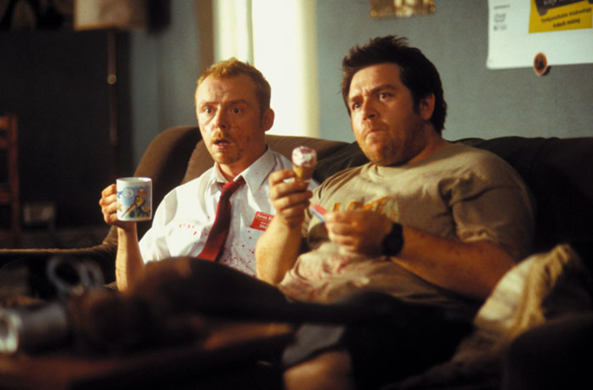 Simon Pegg (left) and Nick Frost (right) are a comedy golden couple with perfect timing and interaction.
