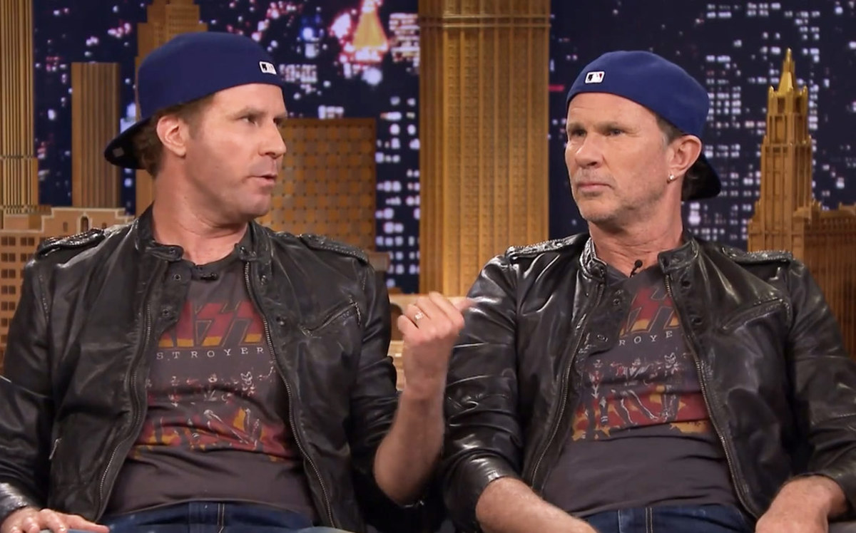 Will Ferrell (left) and Chad Smith.