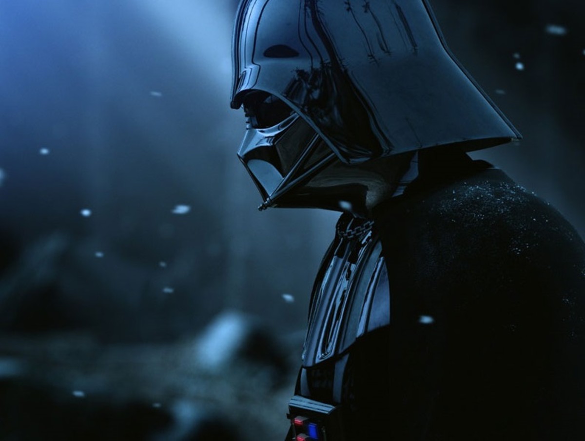 Darth Vader in contemplation