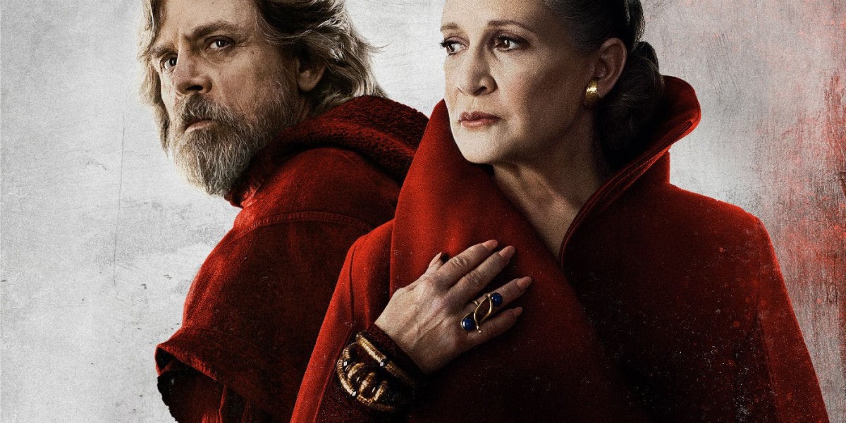 Luke and Leia in "The Last Jedi"