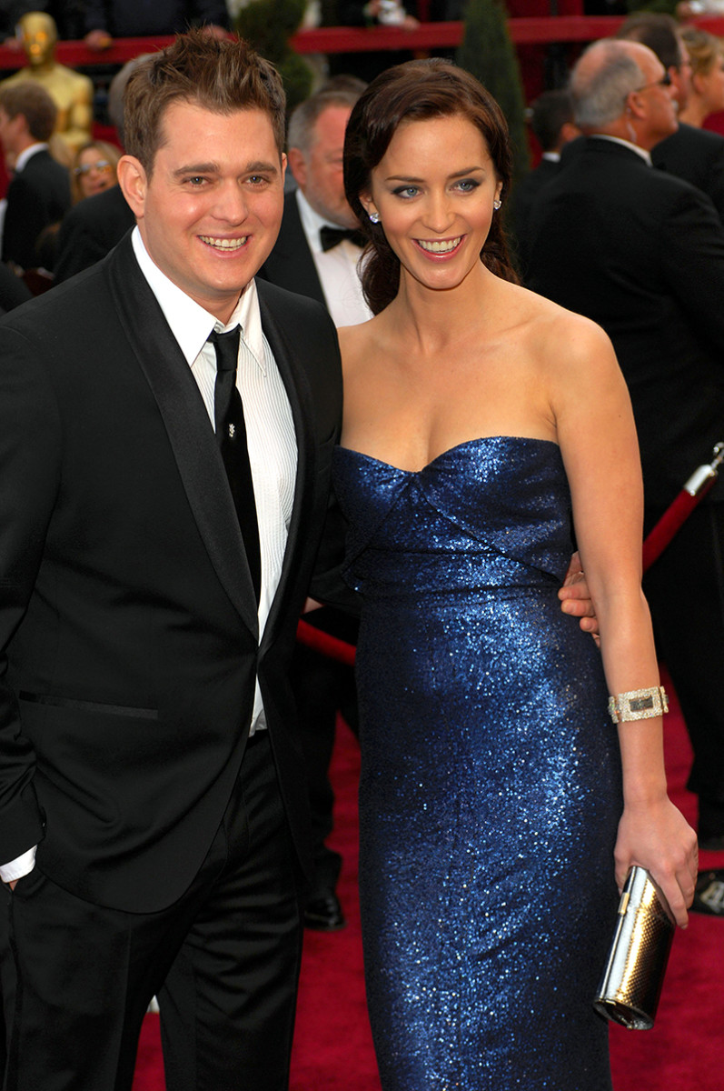 Michael Buble and Emily Blunt