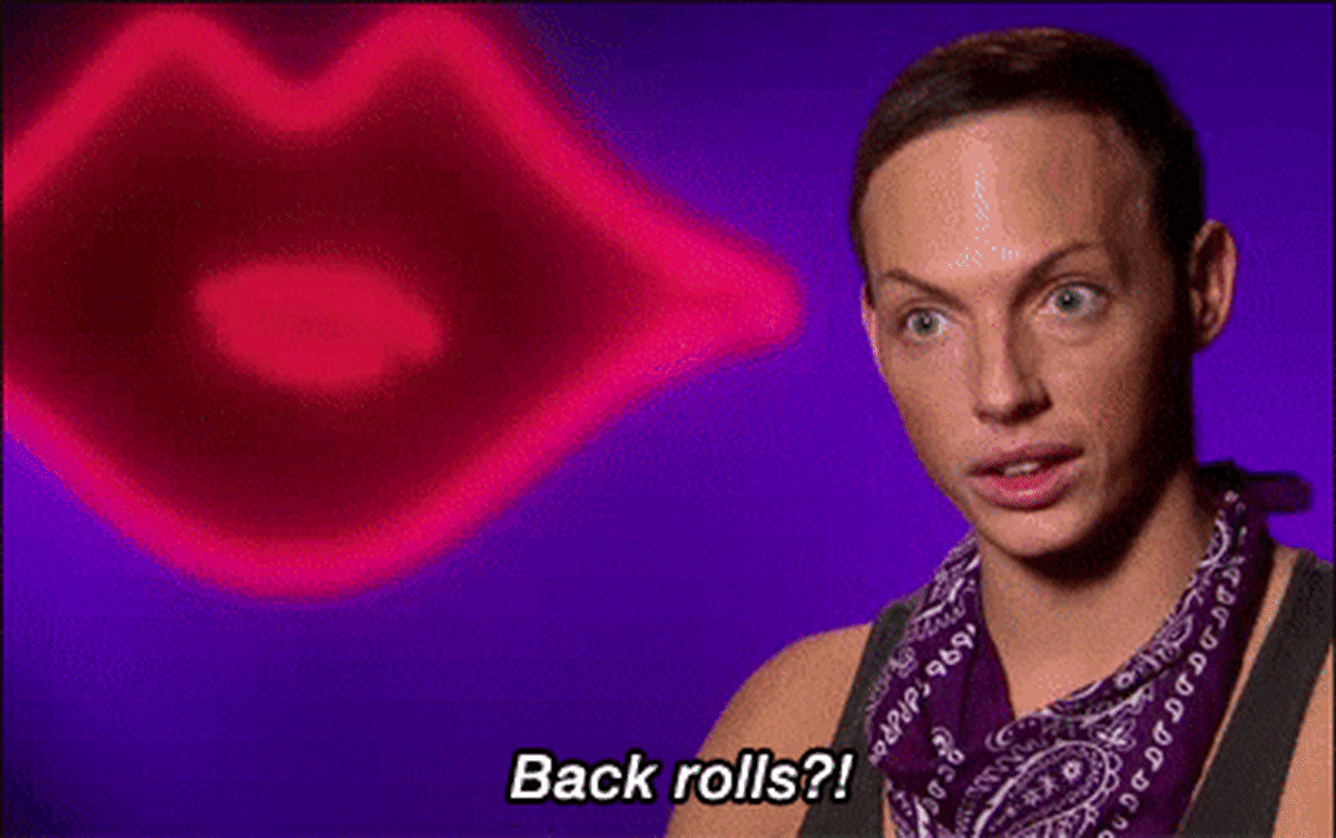 Alyssa Edwards was SHOOK when Jade suggested we could see her back "fat" rolls during Season 5.  She gave us this iconic reaction, which the fandom still loves to repeat.