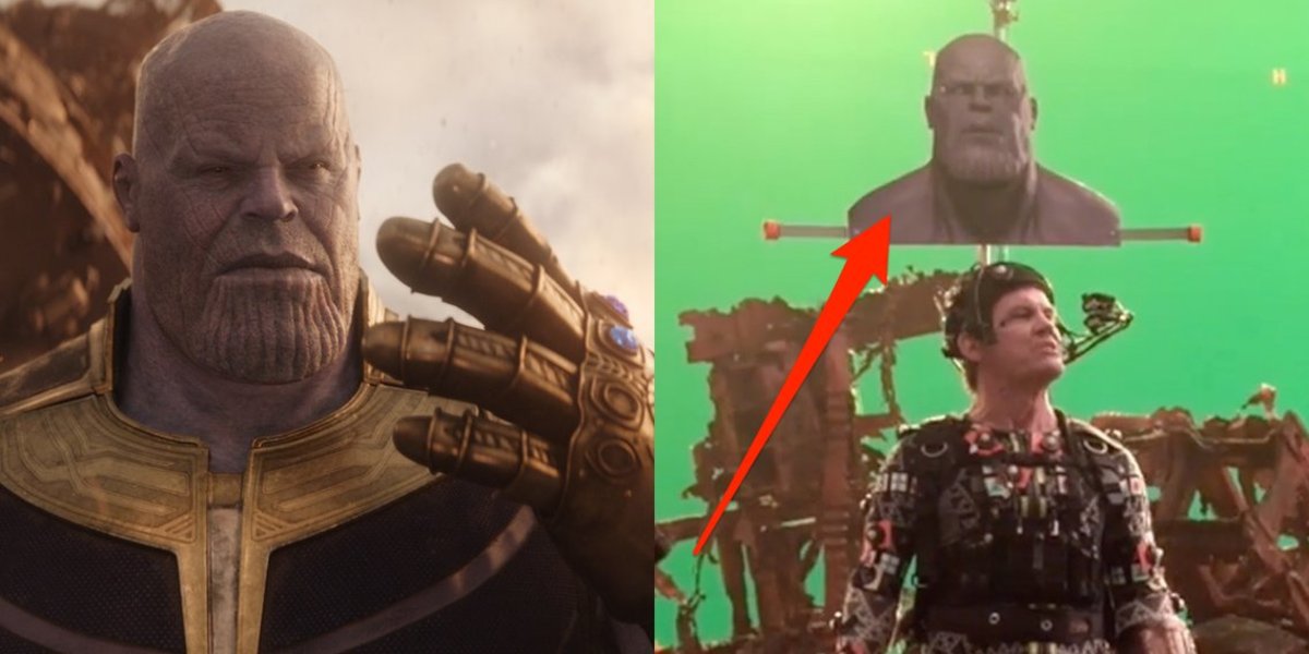 Josh Brolin as Thanos.