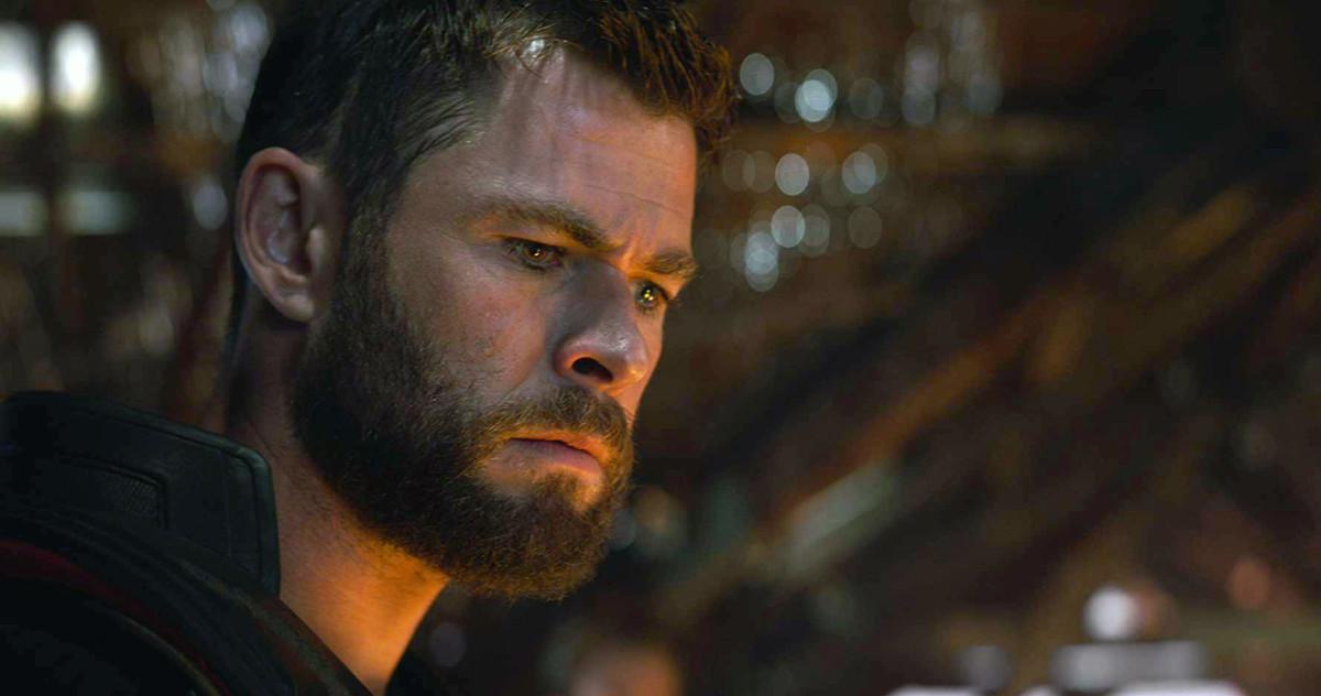 Thor (Chris Hemsworth) has lost so much and blames himself for Thanos' success in, "Avengers: Endgame."