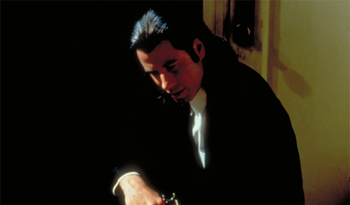 John Travolta stars in "Pulp Fiction."