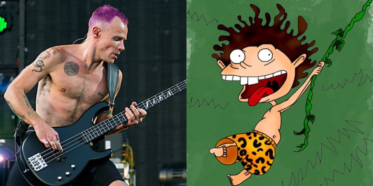 Flea of the Red Hot Chili Peppers as the voice of Donnie from "The Wild Thornberrys."