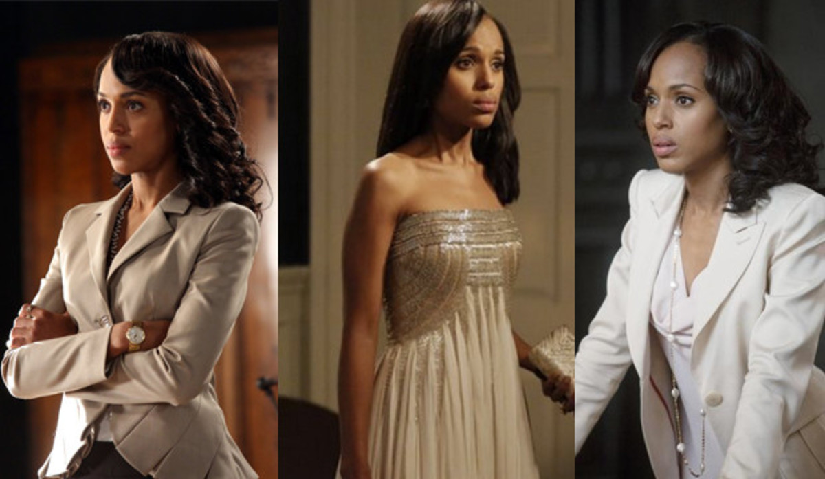 Olivia Pope (Kerry Washington) is the definition of glamour and sophistication.