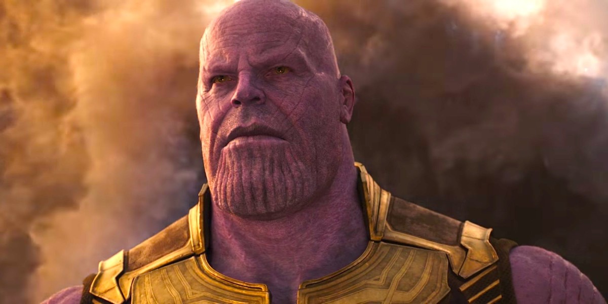 Josh Brolin as Thanos.