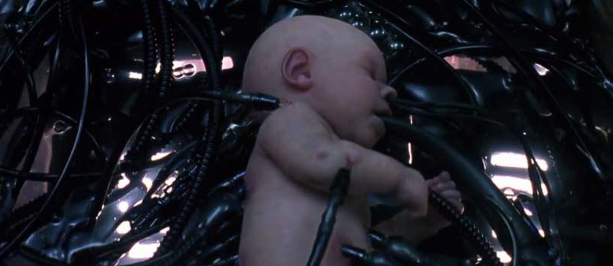 In The Matrix, machines fostered human development in artificial wombs.