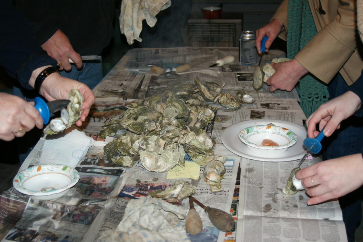 Eastern NC Old Christmas and Oysters Go Together