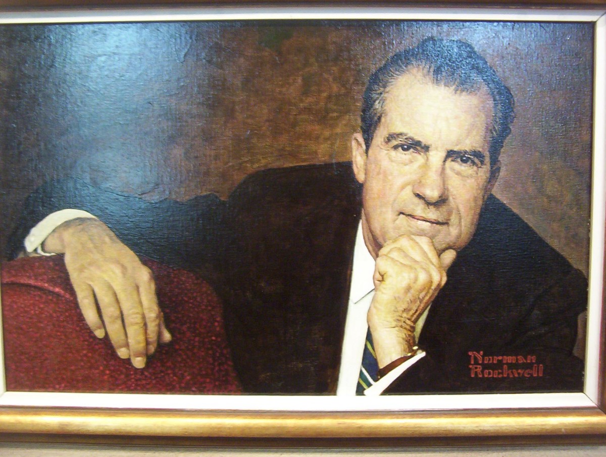 Richard Nixon by Norman Roclwell