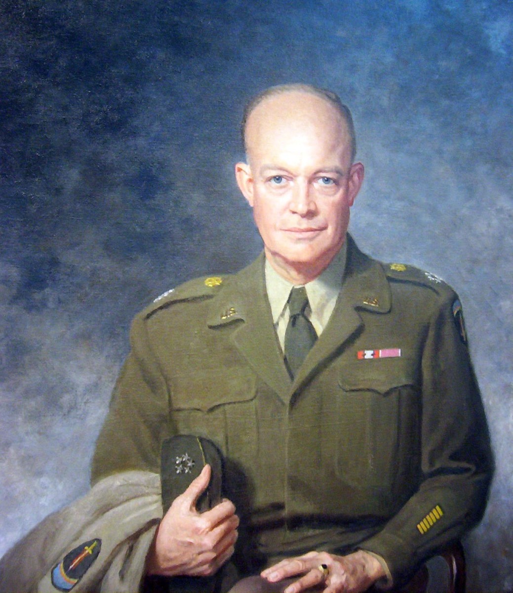 Ike Eisenhower at the National Portrait Gallery