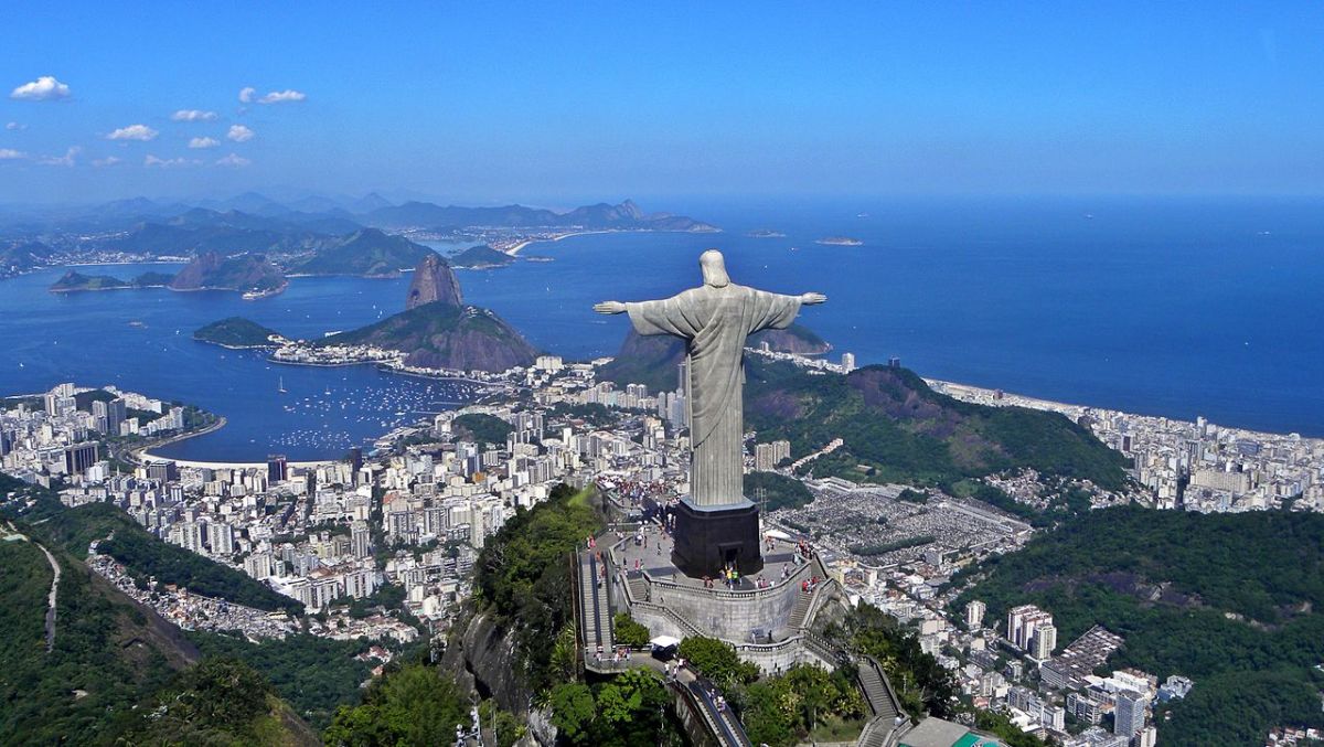 Christ the Redeemer overlooking Rio De Janeiro