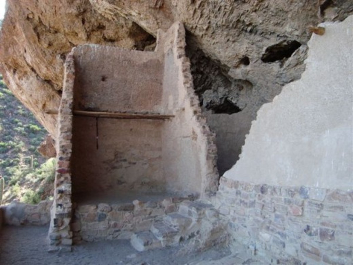 Some supports have been installed to prevent walls from tipping.