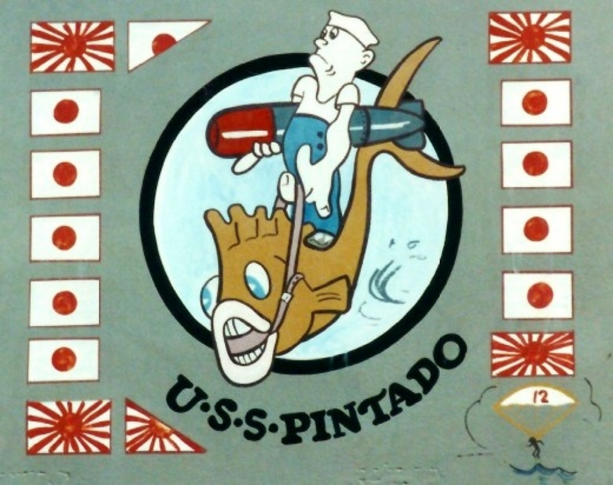WWII Airplane Nose Art at the Nimitz Museum - This one features Popeye.