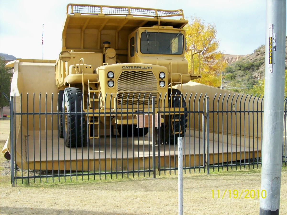 The tires are taller than me!