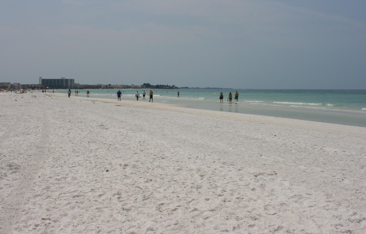 A stroll or jog down Siesta Key Beach is a perfect way to start or end your day while on vacation.