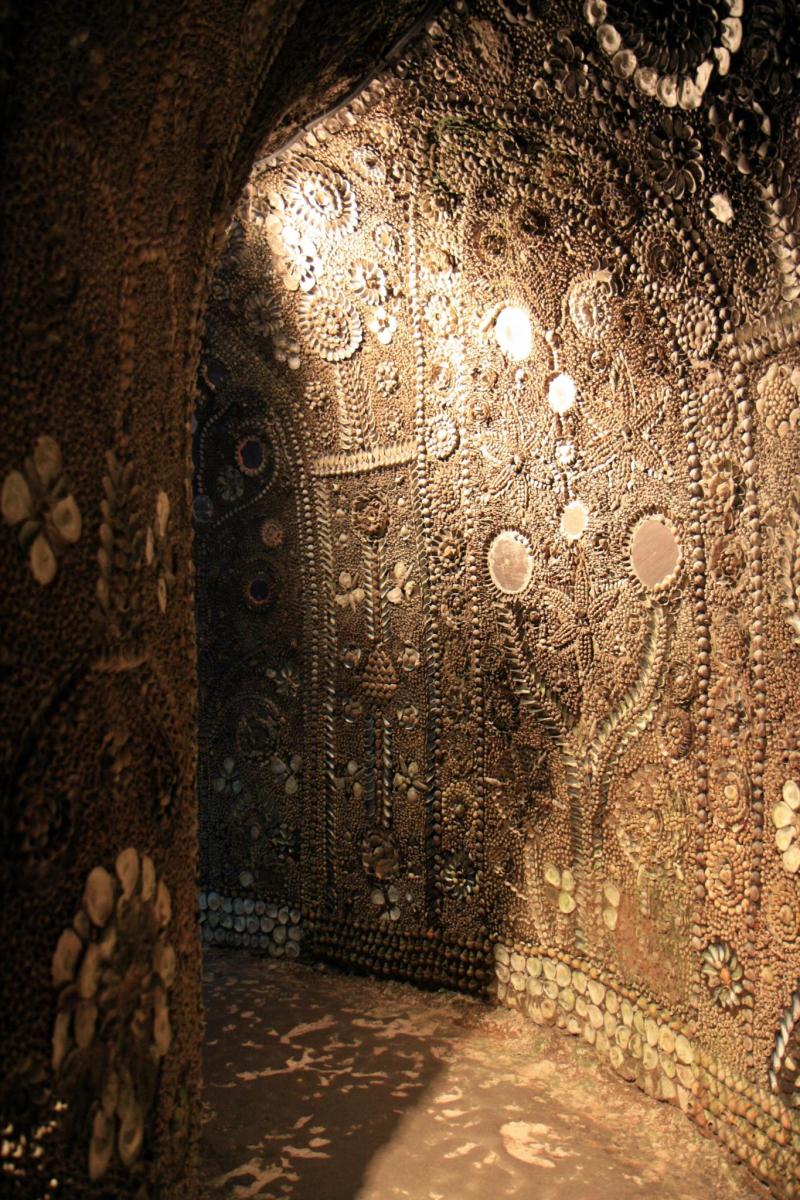The beautiful Shell Grotto in Margate England was discovered in 1835 by James Newlove. 