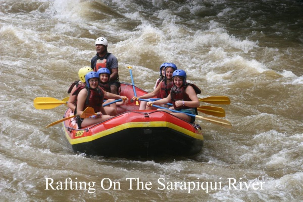 Rafting on the Sarapiqui River
