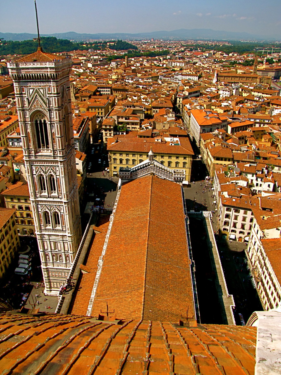 View from the top of the Duomo 