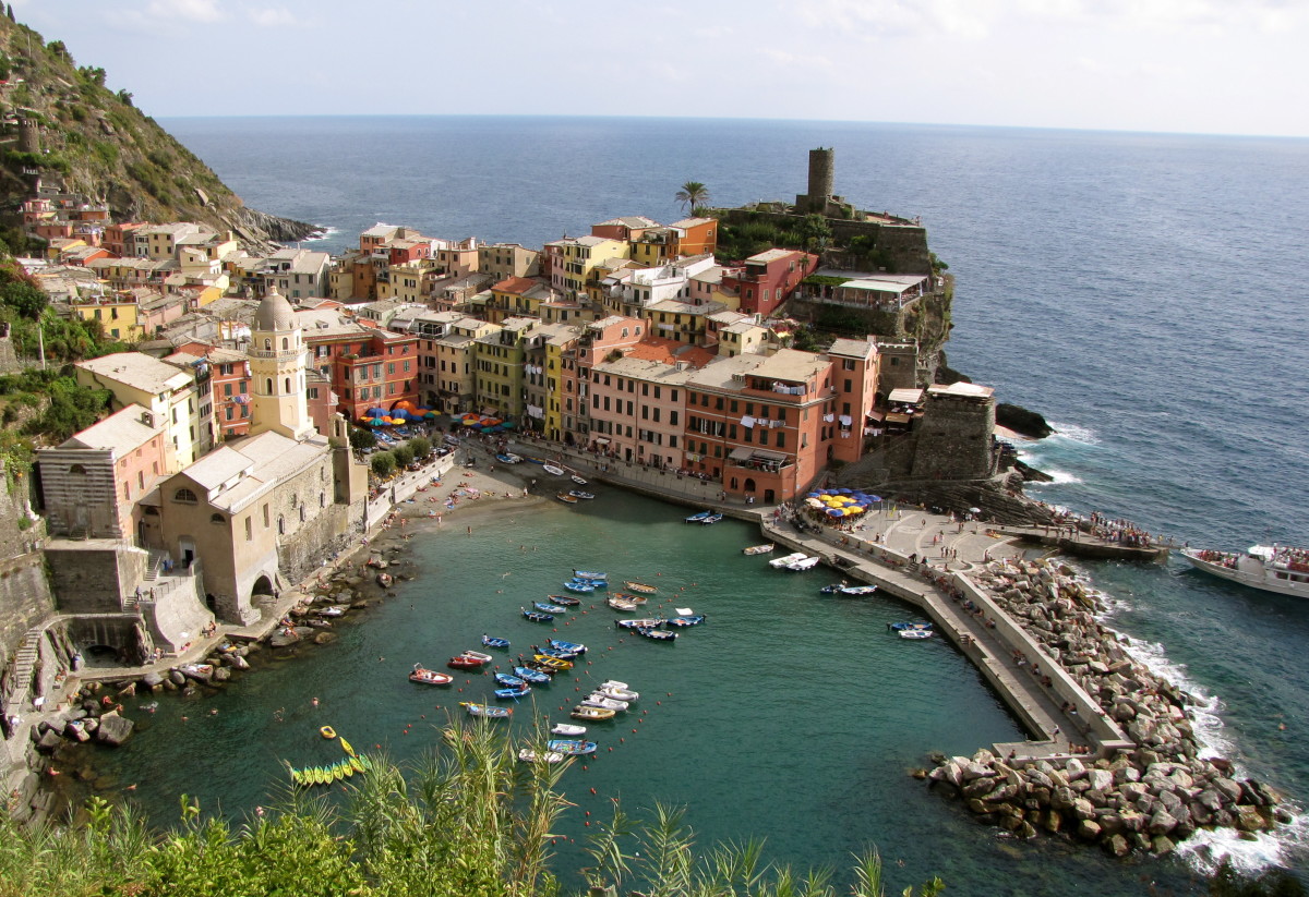 Vernazza, one of the villages of the Cinque Terre