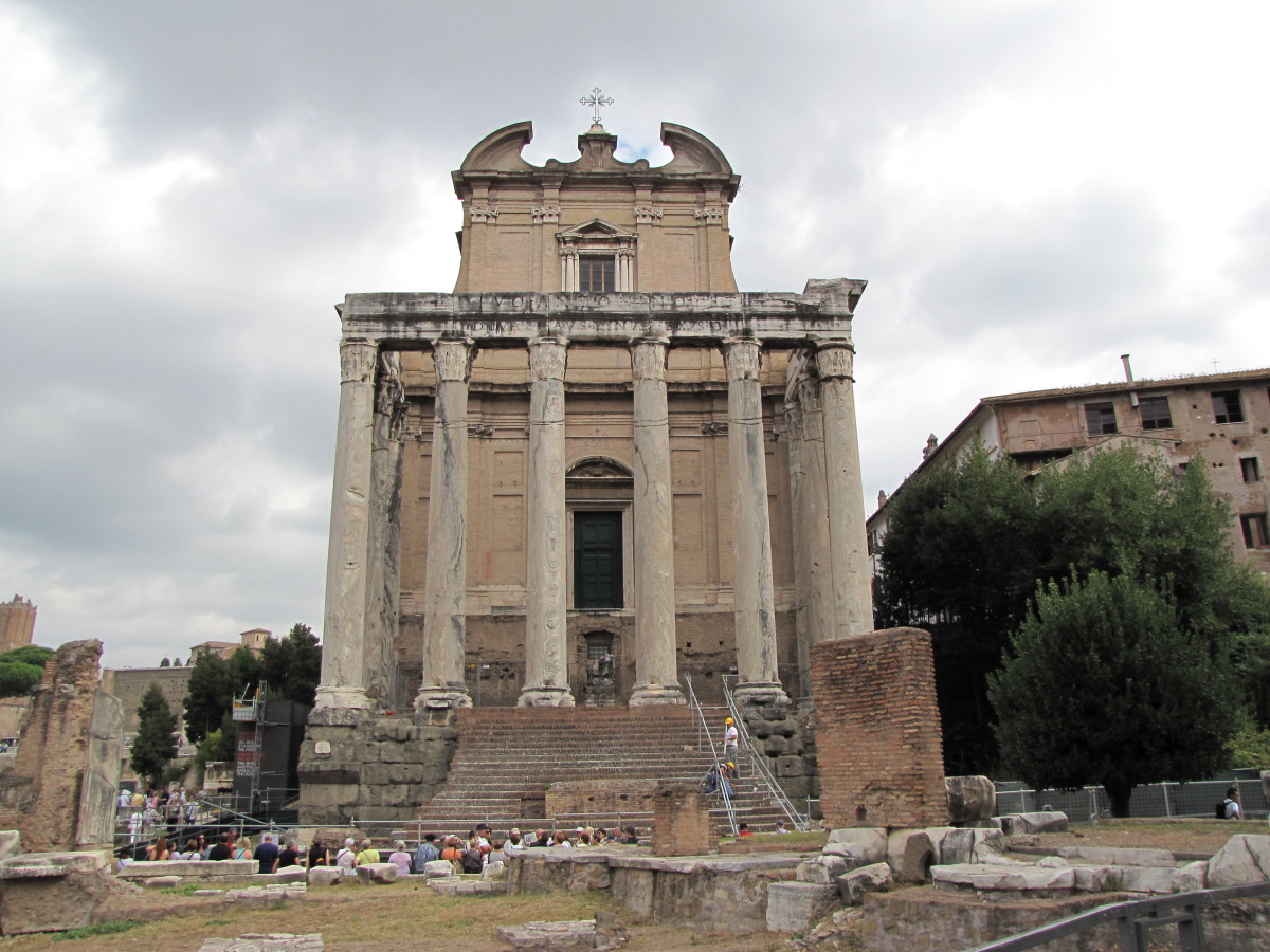 The Temple of Antoninus and Faustina