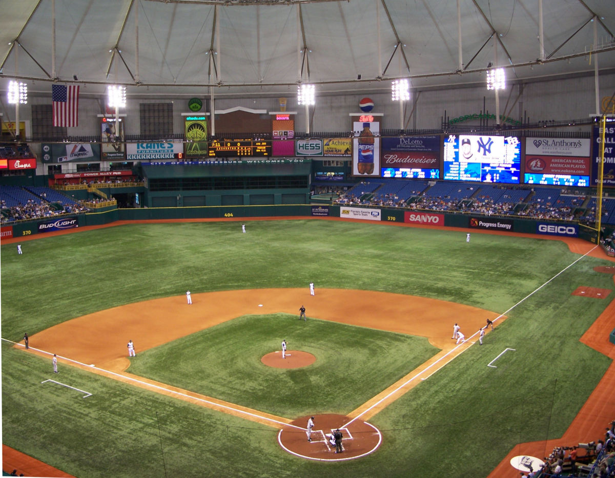 Tropicana Field - Home of the Tampa Bay Rays