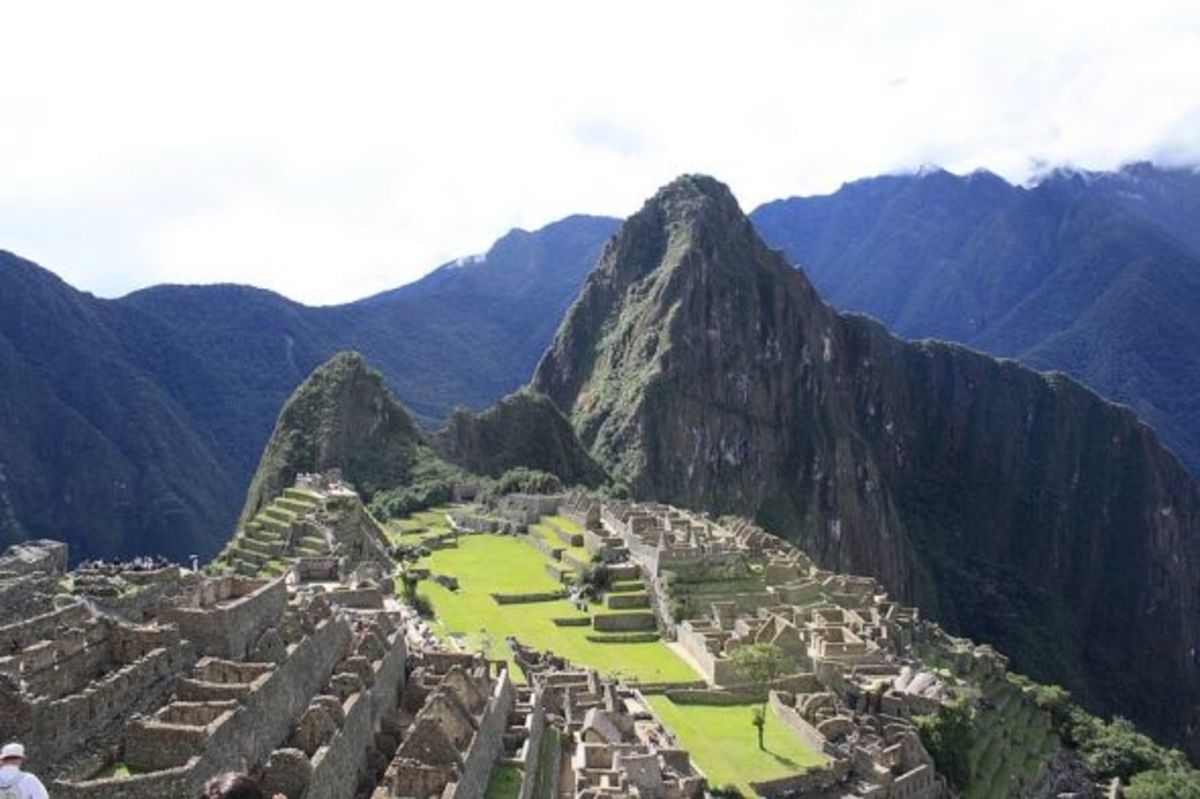 Arriving at Machu Picchu, Peru through Inti Punku, otherwise known as "The Sun Gate." 