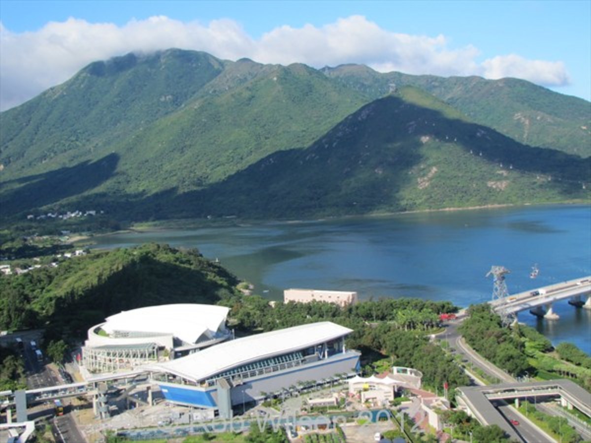 Tung Chung, with its mountains and sea views is a quiet oasis from the bustle of life in Hong Kong.