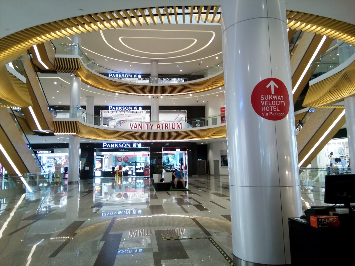 Sunway Velocity Mall is a shopping hub that caters to most international brands and fashions.