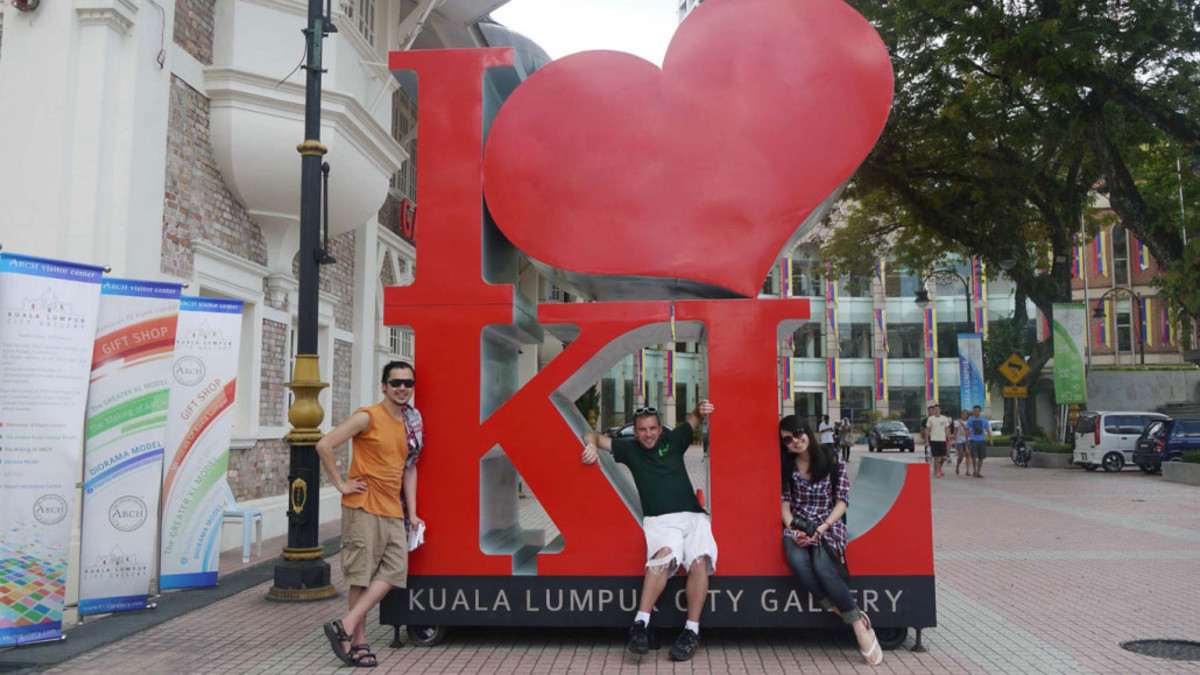 The iconic I Love KL
