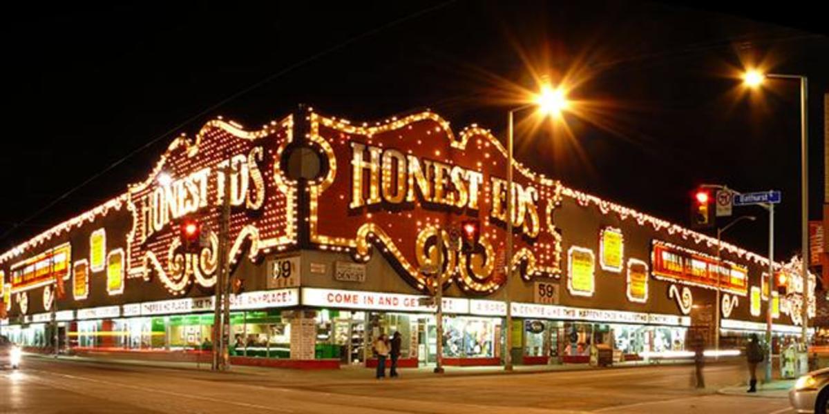 Old Honest Ed's in The Annex
