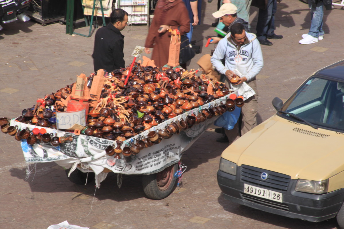 A tagine from the Djemaa el Fna, Marrakech. Those amazing tagines could make you want to try preparing one yourself at home
