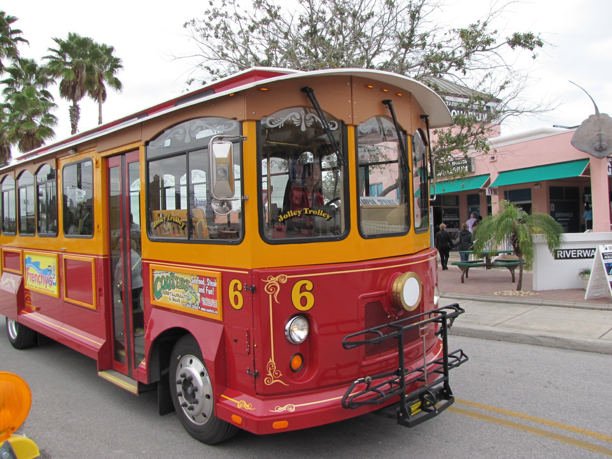 The Tarpon Springs Trolley