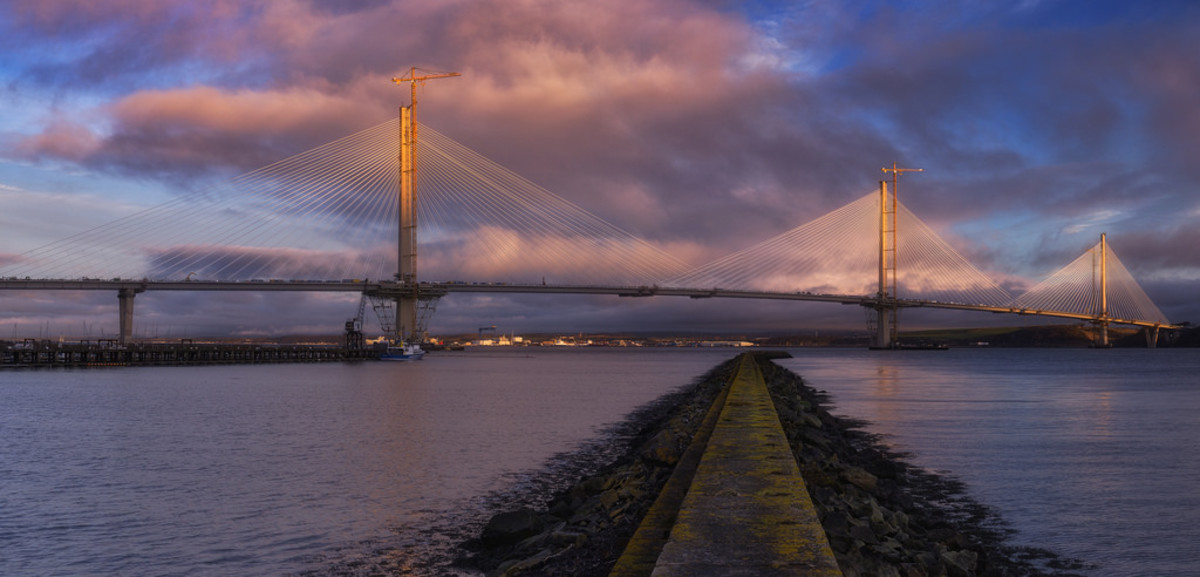 The Queensferry Crossing, new road bridge