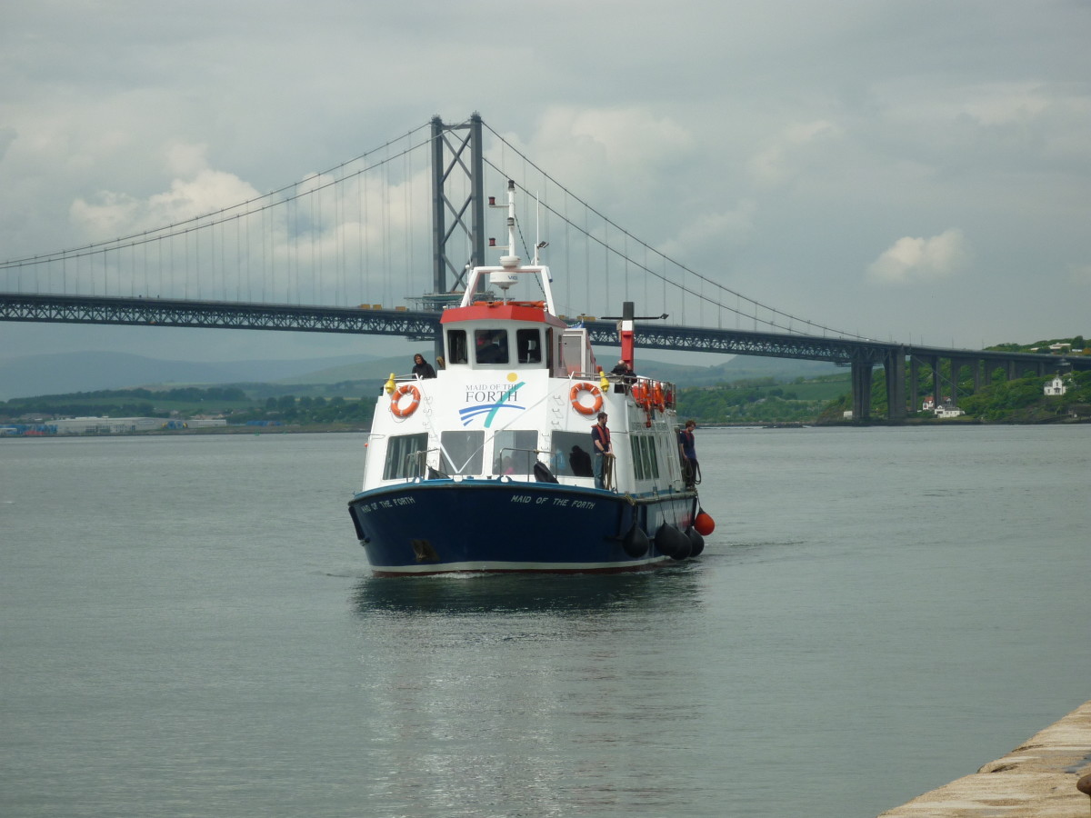 The ferry in the Forth of Firth