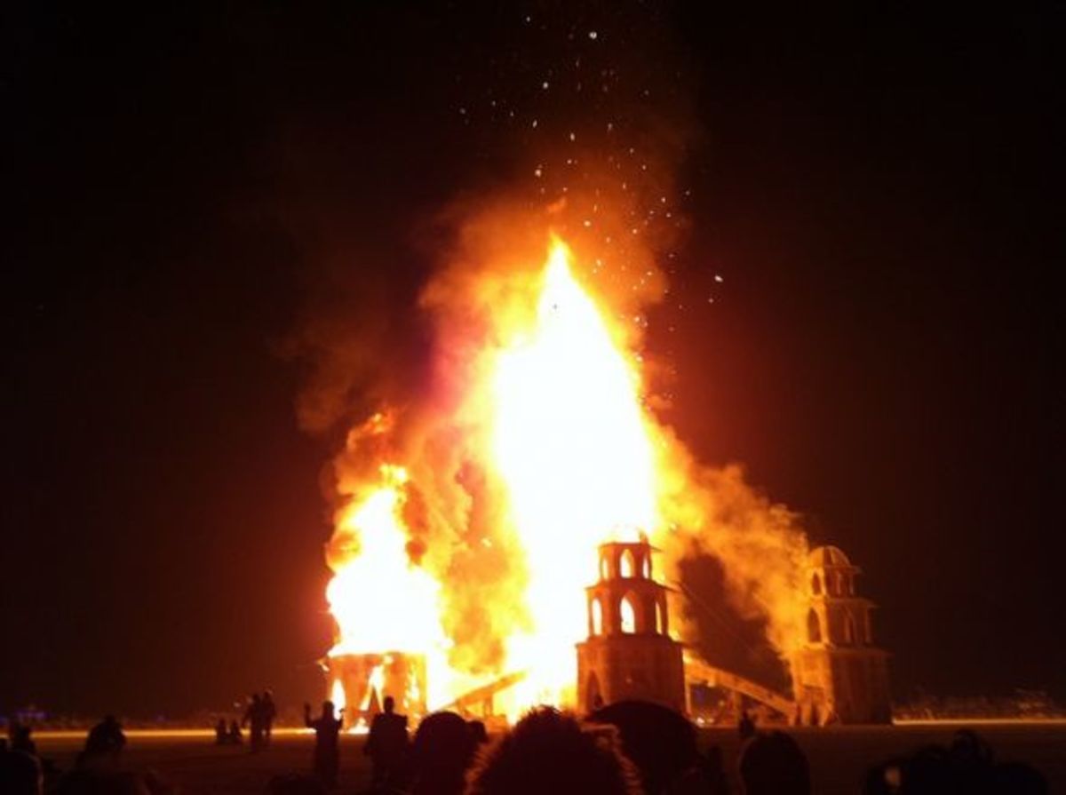 Temple Burning