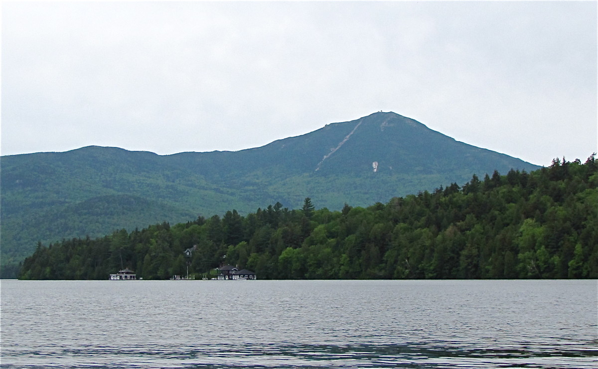 Whiteface Mountain from Lake Placid