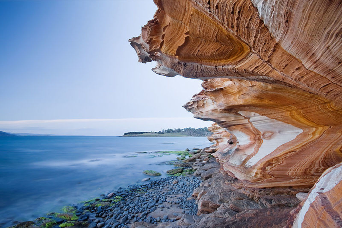 Painted Cliffs, Tasmania