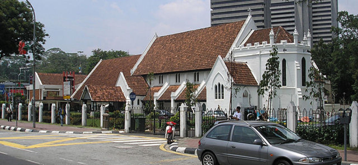 St. Mary's Cathedral, one of the oldest churches in Kuala Lumpur