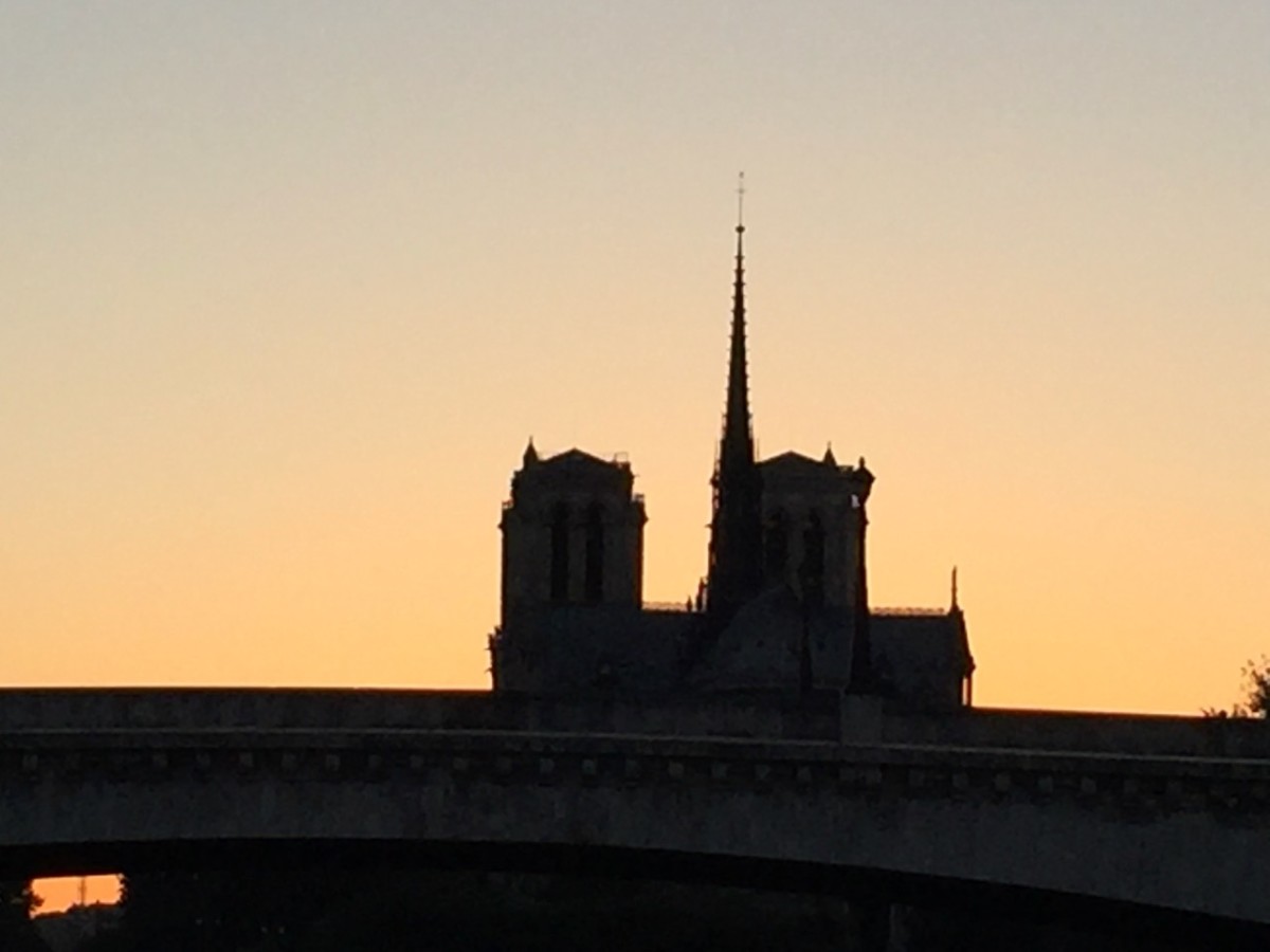 Paris at sunset (c) A. Harrison