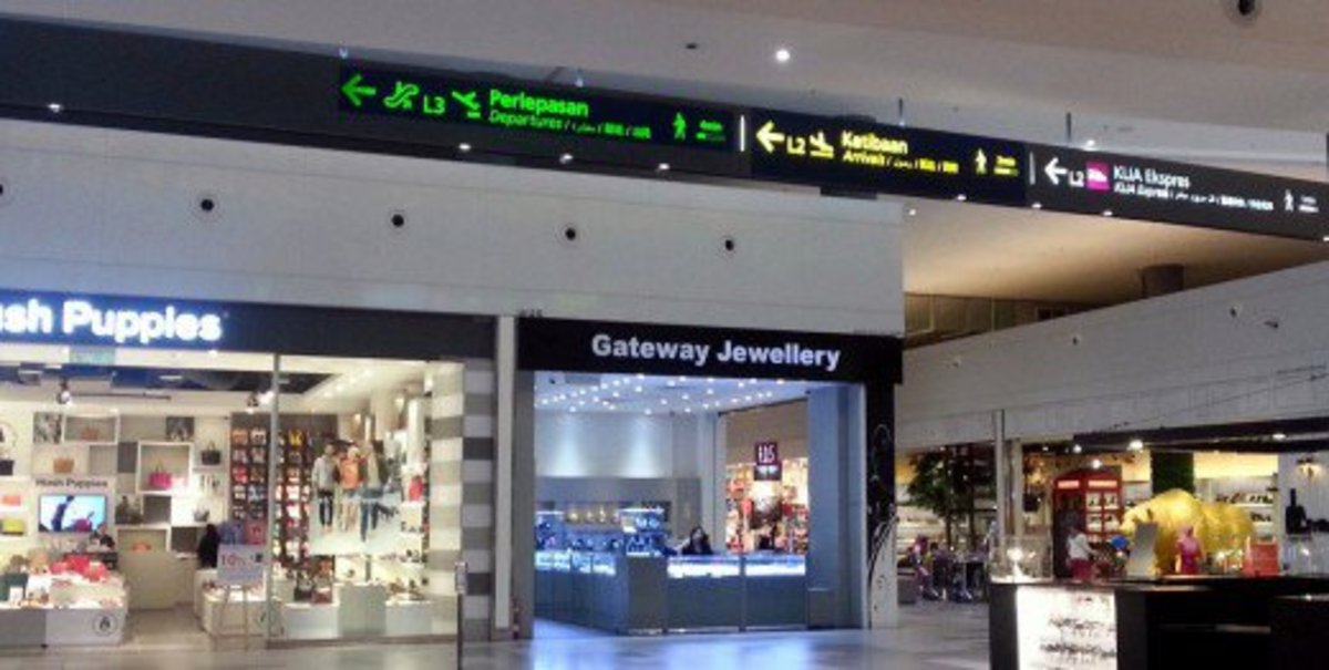 Inside the shopping mall, gateway@klia2