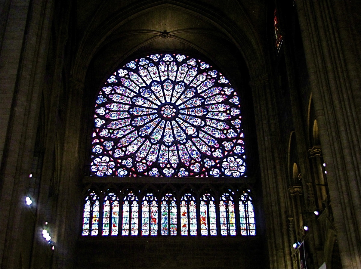 South Rose Window of Notre Dame