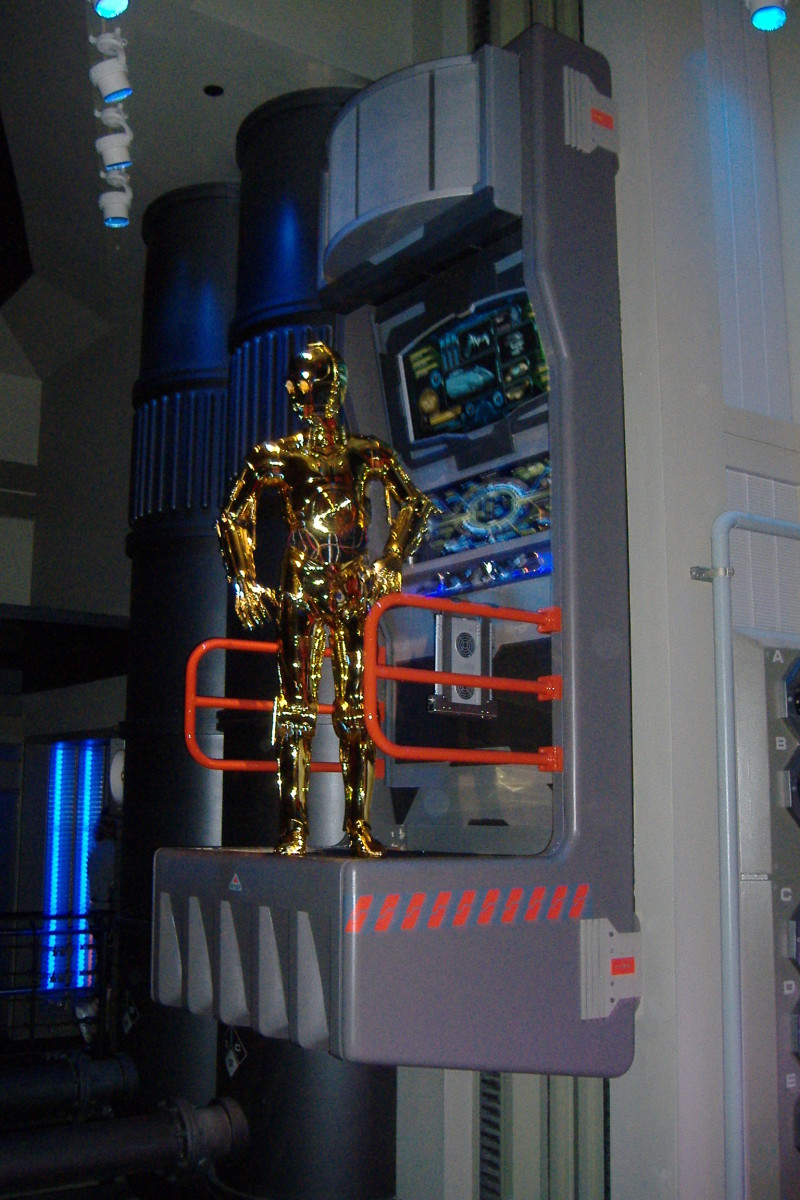 C-3PO in Star Tours